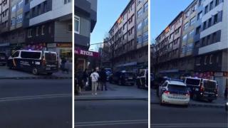 La Policía interviene en una pelea en el Agra do Orzán, en A Coruña.