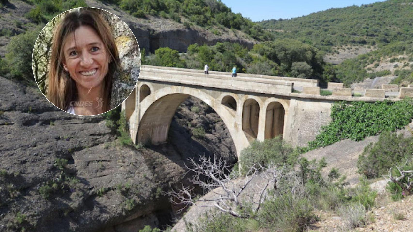 María Paloma encontrada en el Barranco de la Palomera en Barbastro