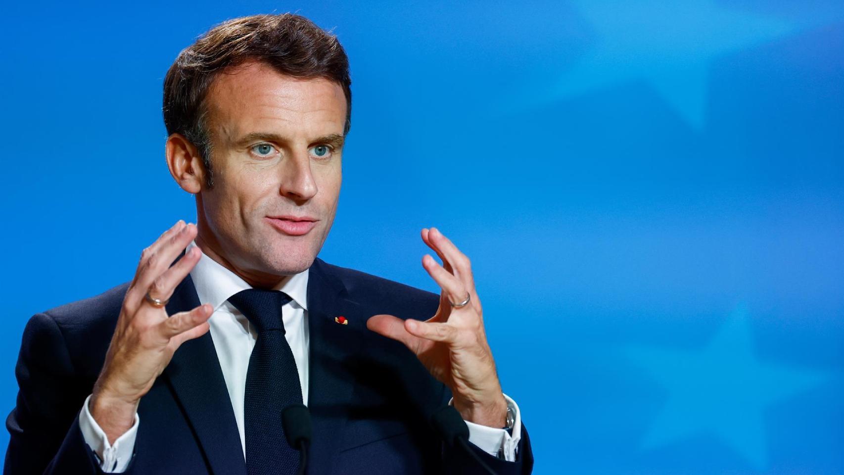 El presidente de Francia, Emmanuel Macron, en una imagen de archivo.