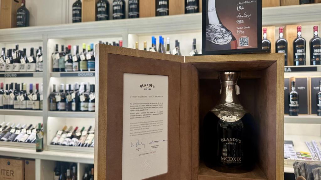 El vino de Madeira creado para celebrar el 600 aniversario de la isla.