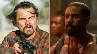 Leonardo DiCaprio en 'Una batalla tras otra', a la izquierda, y Michel B. Jordan en 'Los pecadores', a la derecha.