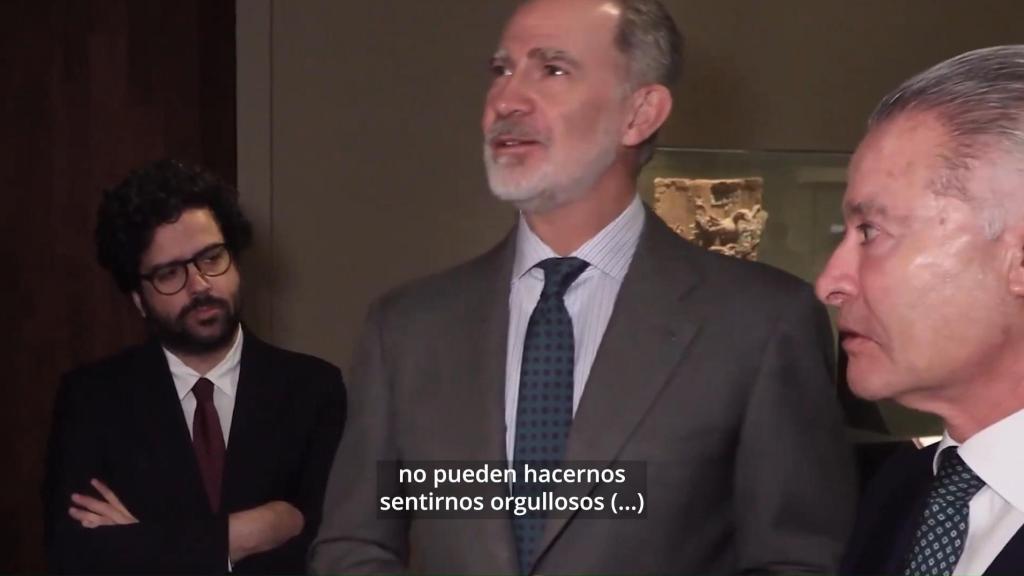 Vídeo | Felipe VI reconoce ante el embajador de México que hubo muchos abusos durante la Conquista de América