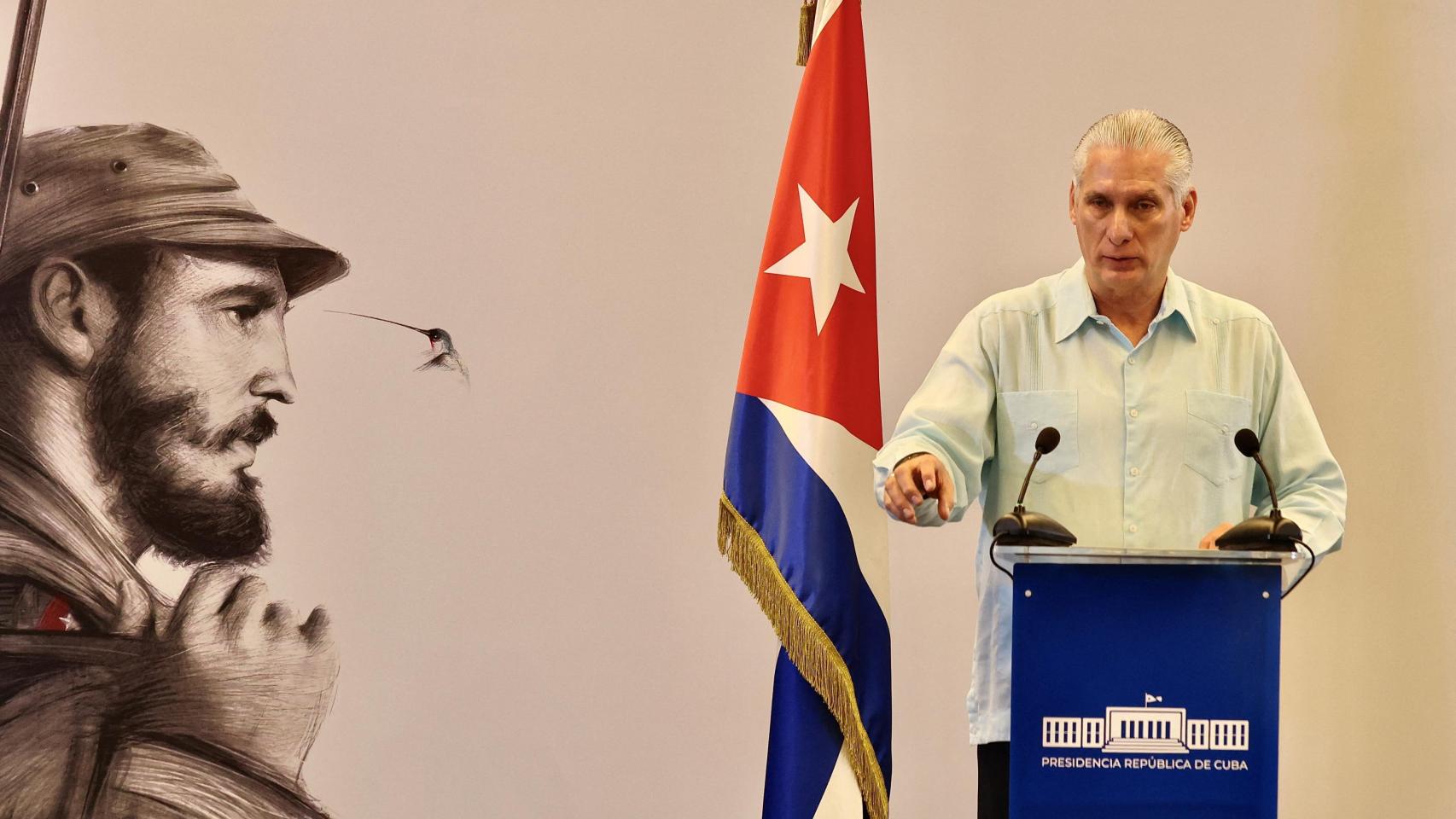 Trump asegura que tendrá "el honor de tomar Cuba" y exige que el presidente Miguel Díaz-Canel abandone el poder