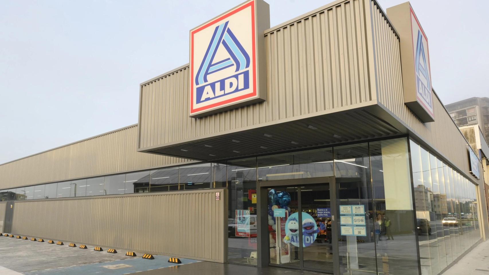 Fachada Aldi.