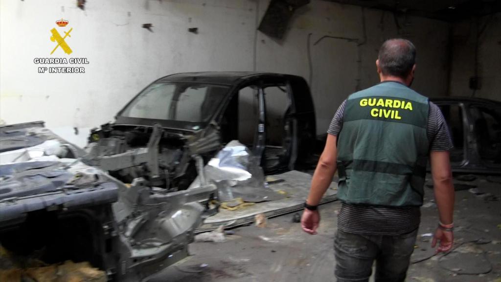 Operación 'Raymo giari'. Foto: Guardia Civil.