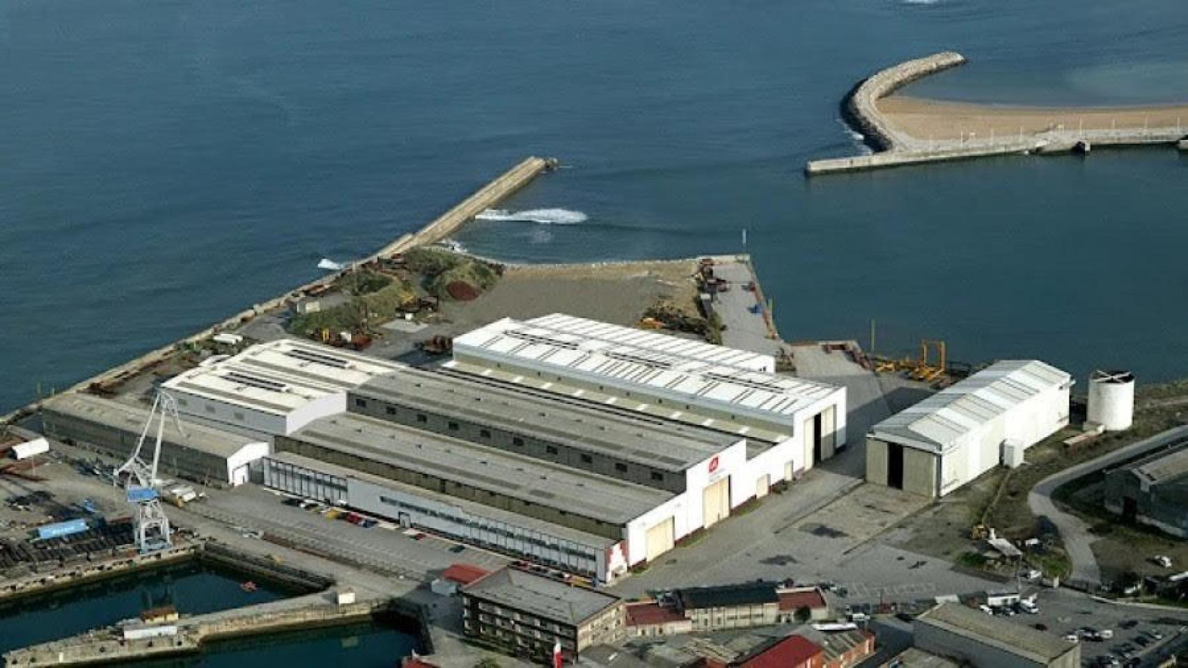 Taller de Indra en Gijón.