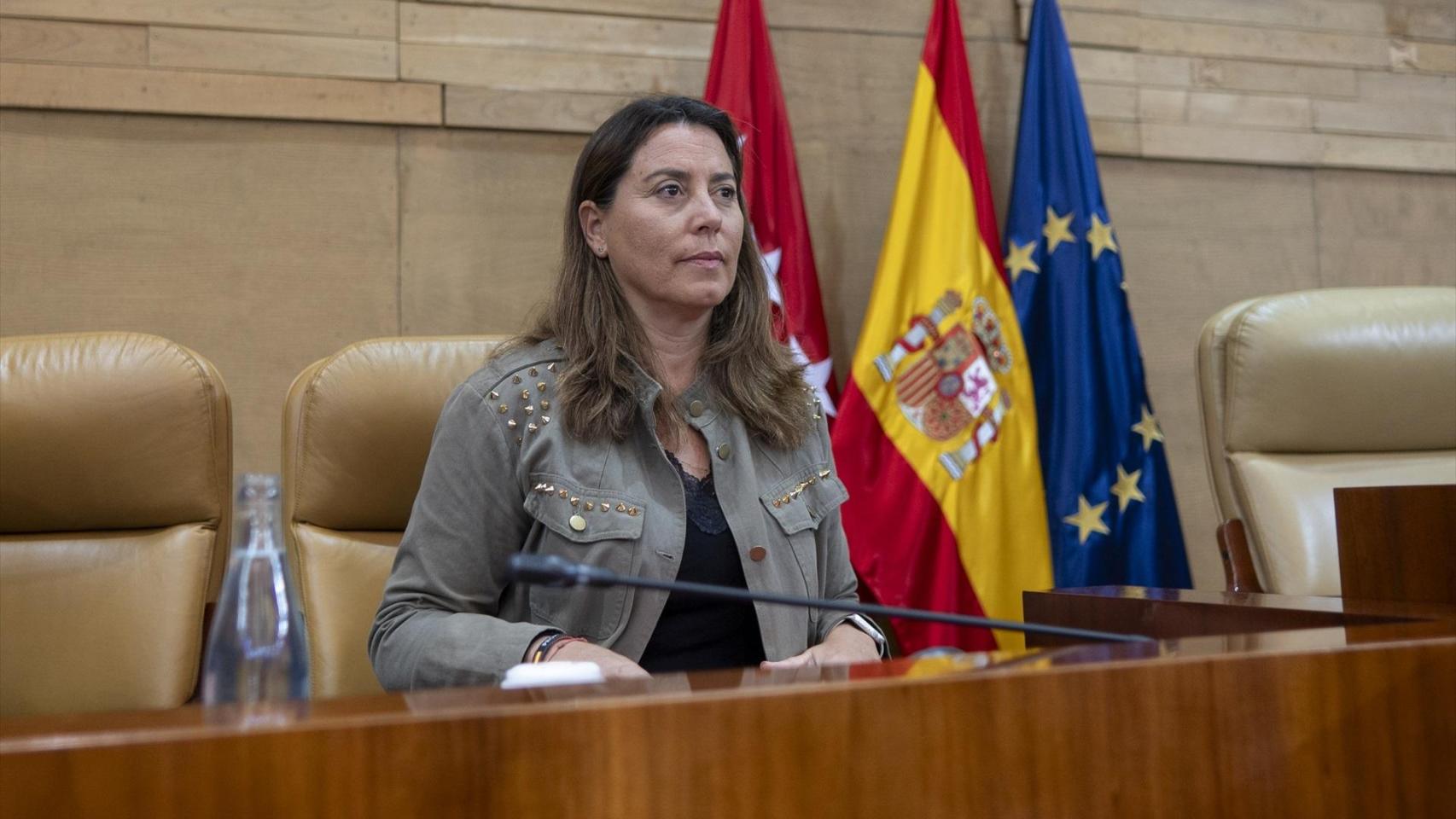Foto de archivo de Ana Millán, ejerciendo de vicepresidenta primera de la Asamblea de Madrid, este año.