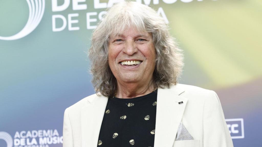 El cantante José Mercé en un acto público.