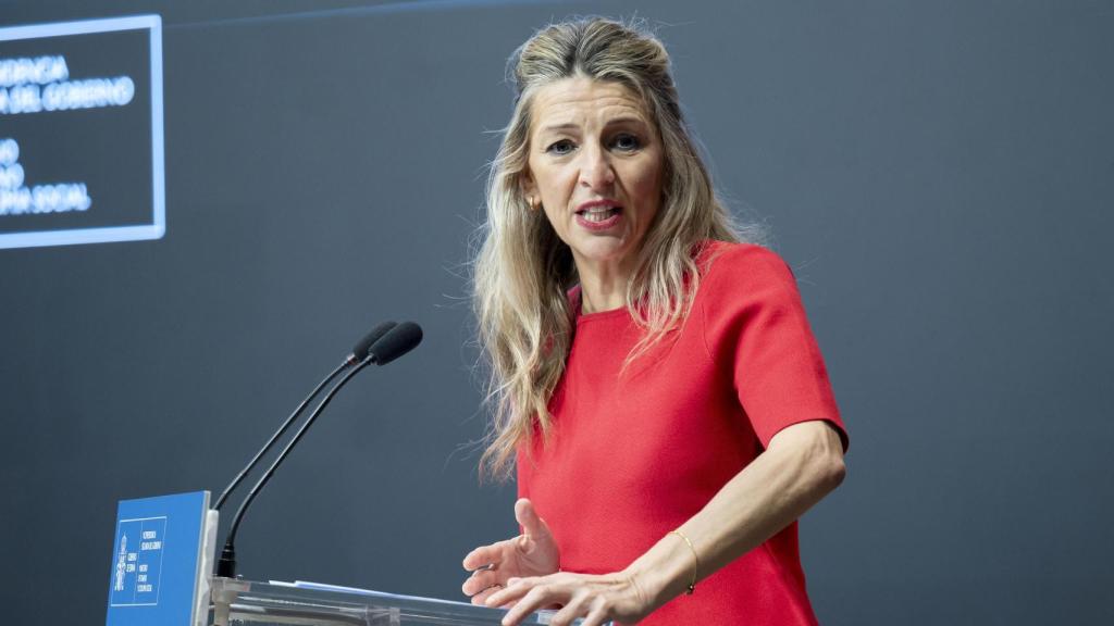 Yolanda Díaz, ministra de Trabajo.