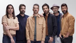 Los integrantes de Vetusta Morla: David García 'el Indio', Juan Manuel Latorre, Juan Pedro Martín 'Pucho', Guille Galván, Álvaro Baglietto y Jorge González. Foto: Archivo/Europa Press