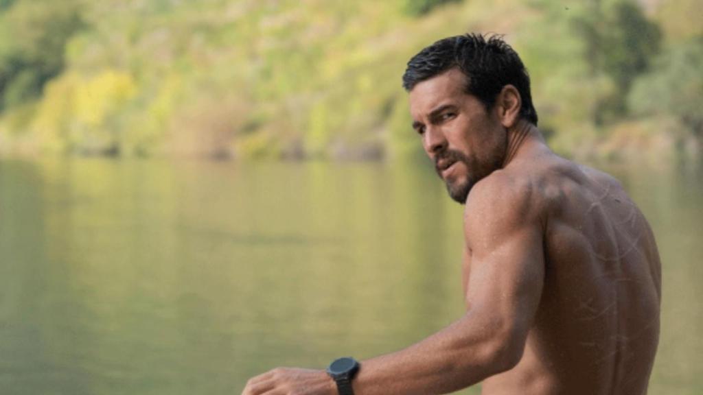 Mario Casas rodando 'Zeta' en la Ribeira Sacra