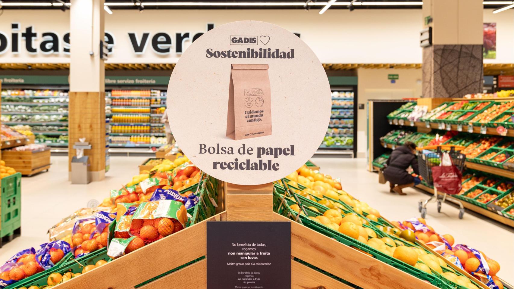 Imagen de un supermercado Gadis.