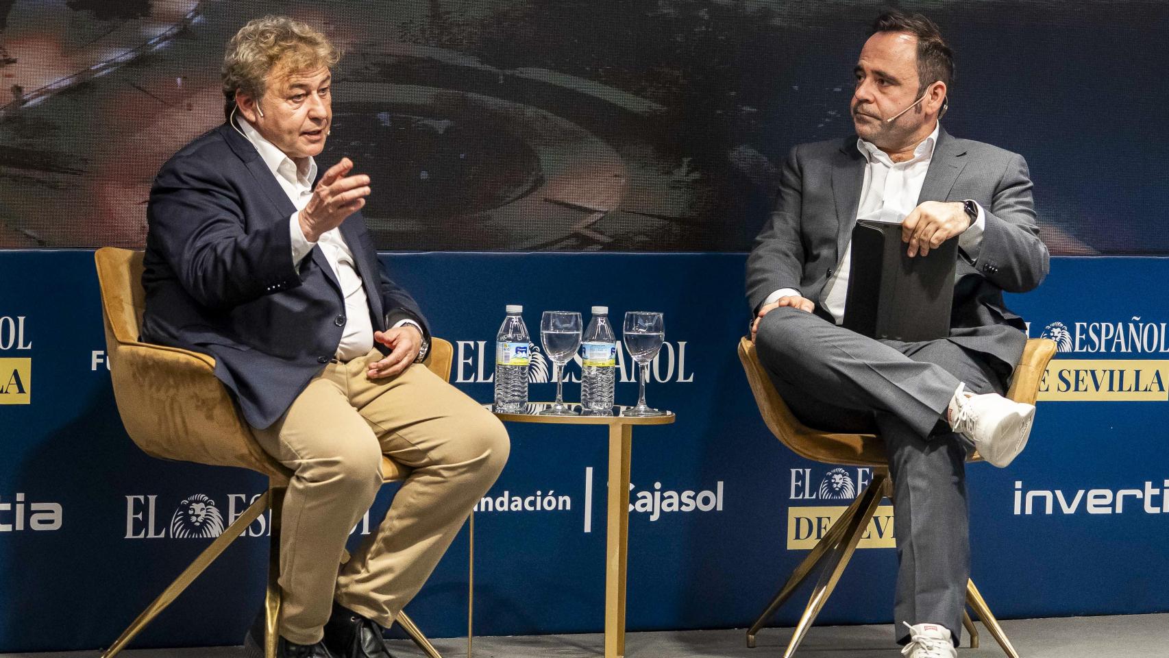 José Antonio García Agüero durante su intervención en el VI Foro Económico Español en Andalucía.