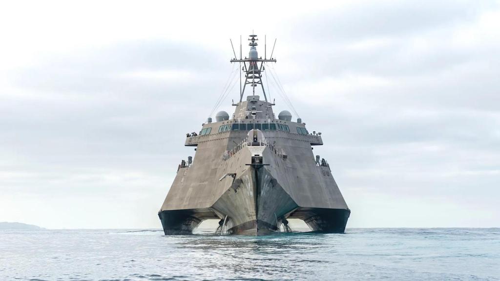 El USS Santa Barbara (LCS-32) de EEUU