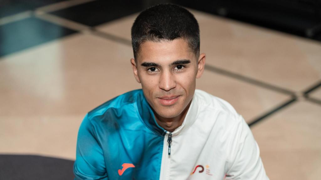Mohamed Attaoui, durante su entrevista con EL ESPAÑOL.