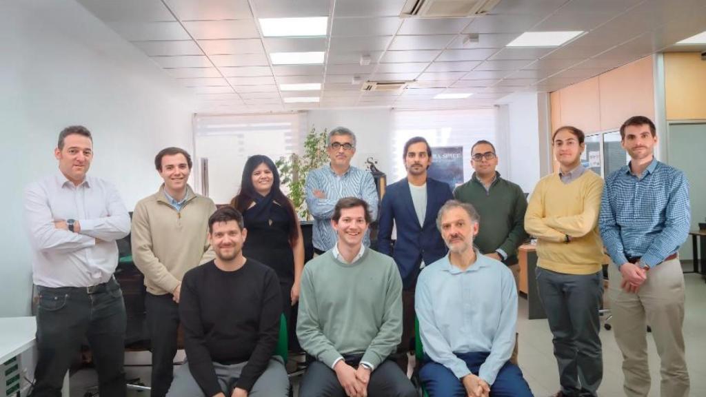 Equipo de la startup madrileña Hydra Space.