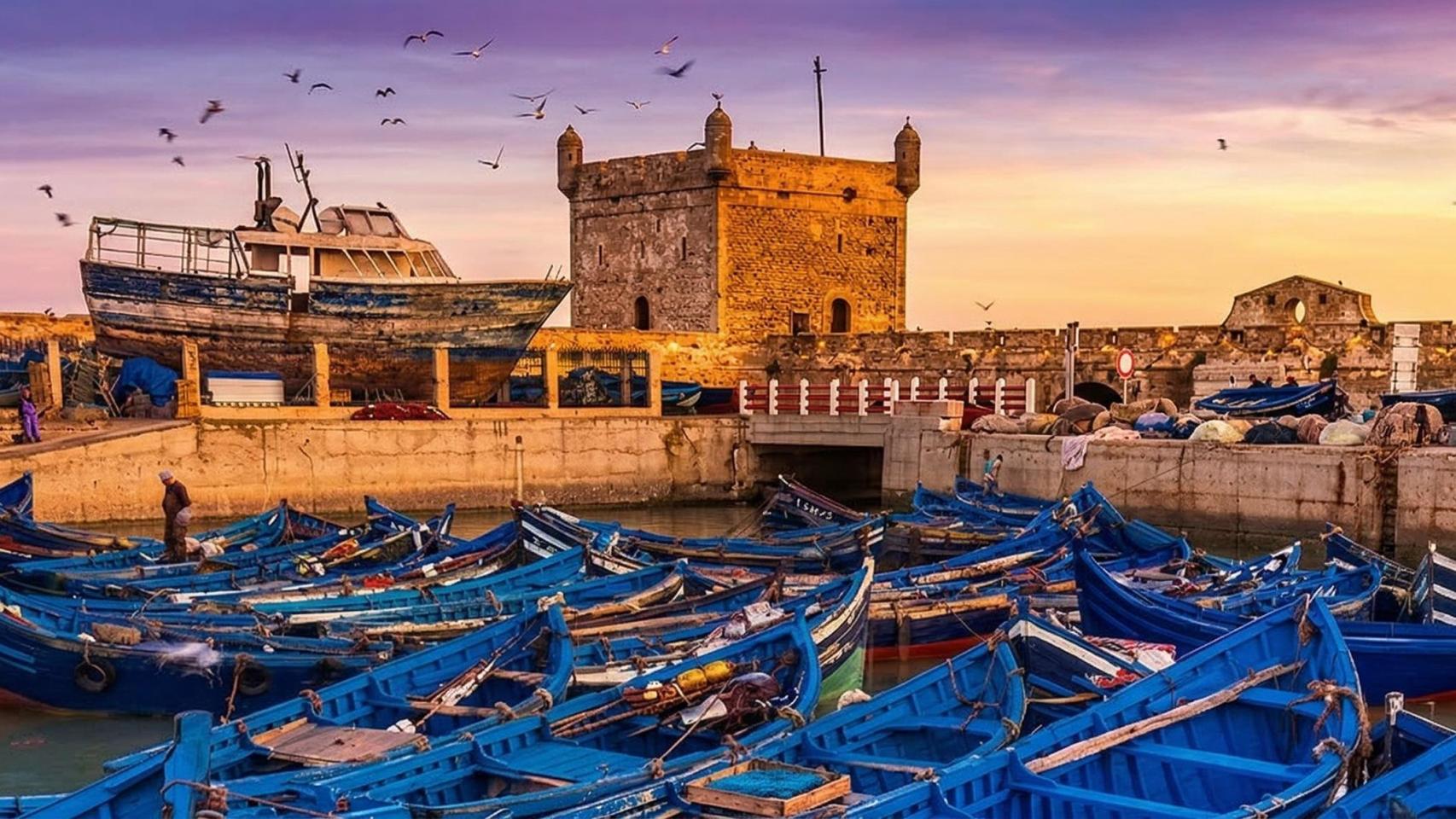 Visite Essaouira, en Marruecos.