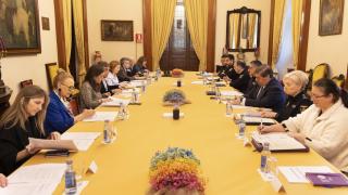 Instante de la reunión.