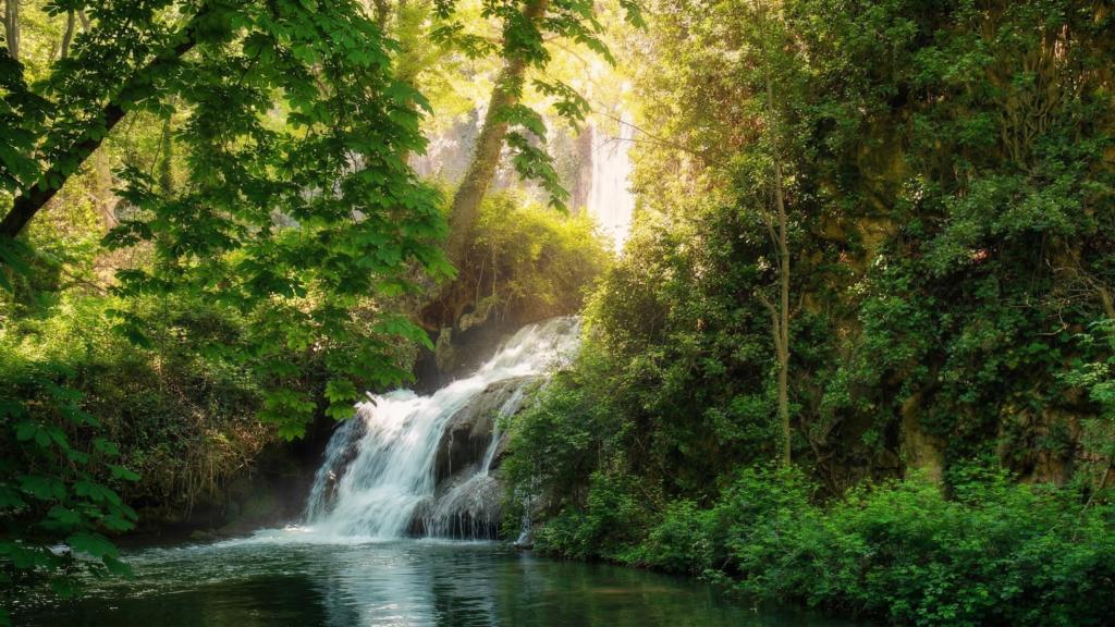 La ruta de senderismo del Monasterio de Piedra, en Zaragoza.