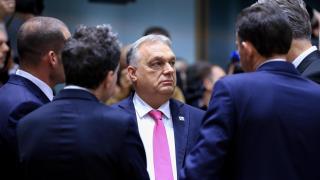 Hungarian Prime Minister Viktor Orbán during a European Council