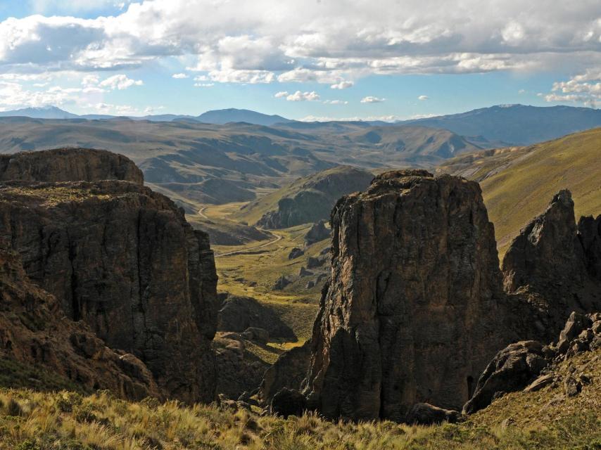 Ventana del Colca en el distrito de Callalli, cañón del Colca.