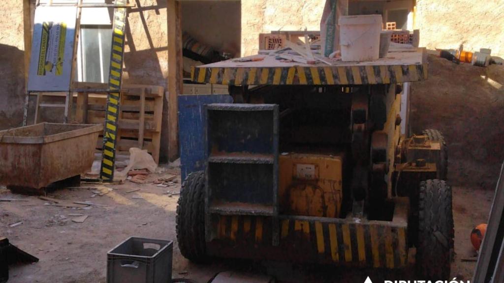 Accidente laboral en una vivienda en Calatorao