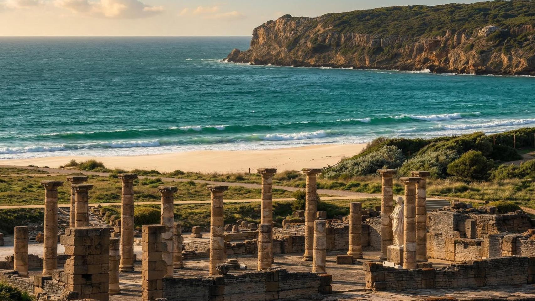 Visite la ciudad romana de Baelo Claudia, en Tarifa (Cádiz)