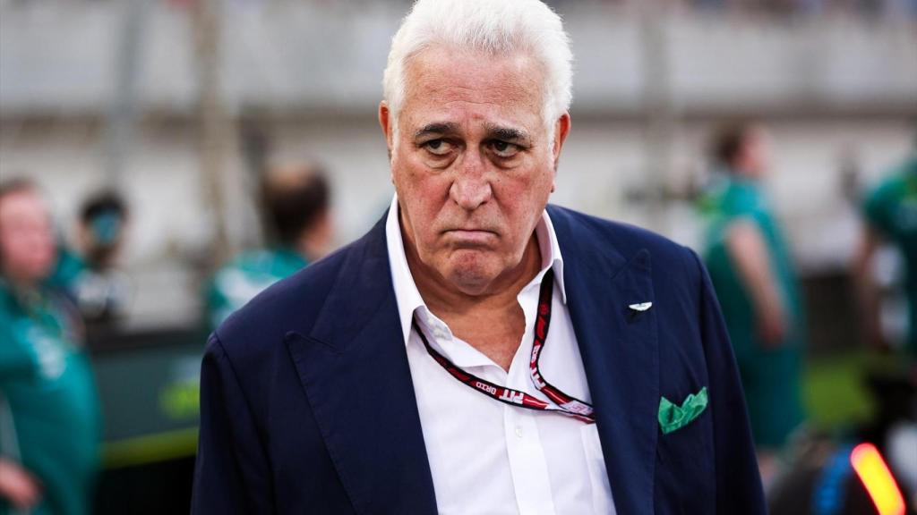 Lawrence Stroll, en los test de Baréin.