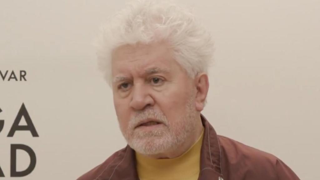 Pedro Almodóvar en una entrevista en 'Más vale tarde'