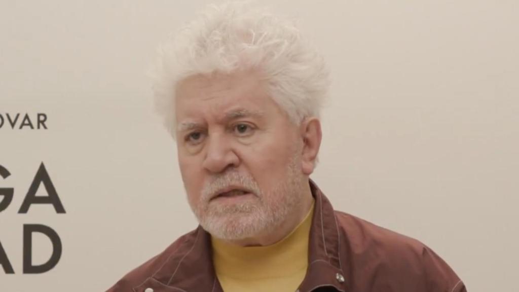 Pedro Almodóvar en una entrevista en 'Más vale tarde'