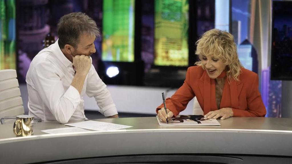 Ana Torroja y Pablo Motos en 'El Hormiguero'
