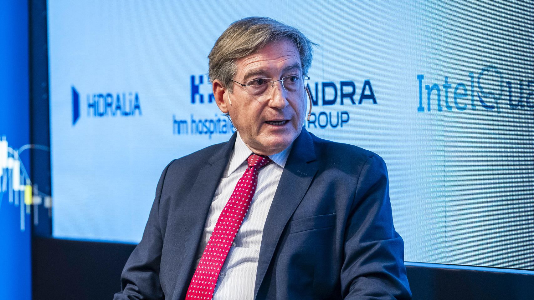 Rafael Carmona, presidente de la Autoridad Portuaria de Sevilla, en el VI Foro Económico Español en Andalucía.