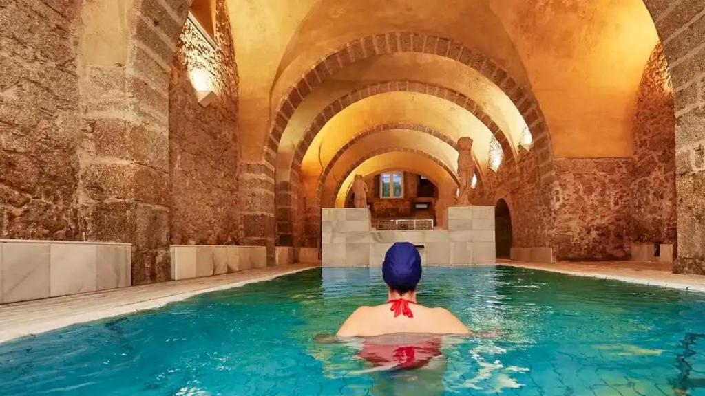 Termas romanas de Baños de Montemayor, Cáceres.
