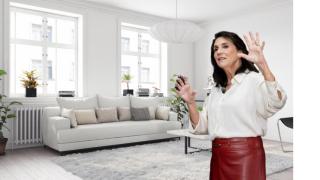 Marta Riopérez, diseñadora de interiores, sobre pintar una casa pequeña de blanco.