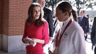La Reina y la deportista, en Zarzuela.