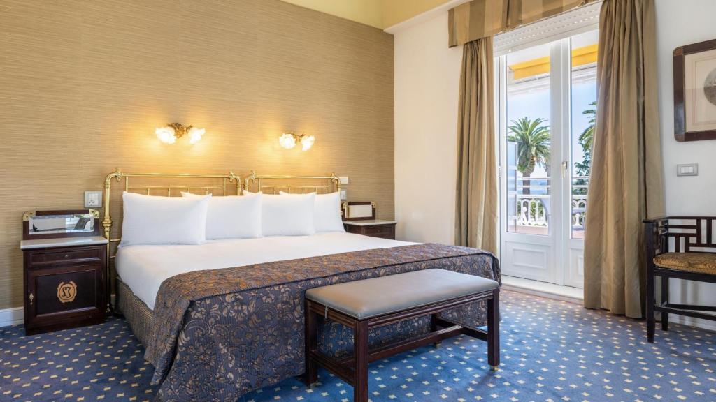 Habitación del Eurostars Gran Hotel La Toja.