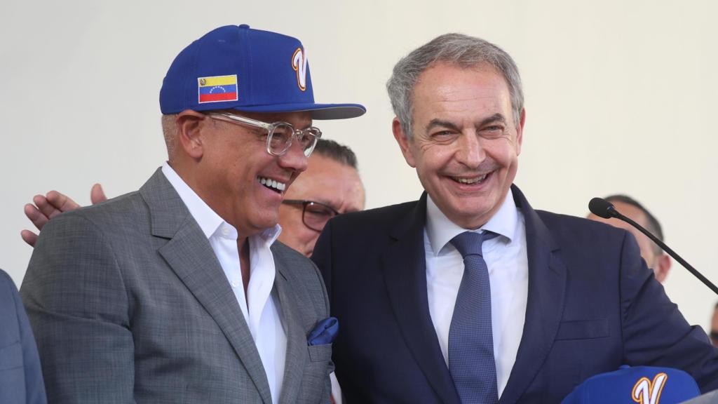 Former Prime Minister José Luis Rodríguez Zapatero spoke this Tuesday in Caracas (Venezuela) with the President of the National Assembly of Venezuela, Jorge Rodríguez.