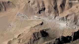 Aerial image of the Isfahan nuclear and missile complex.