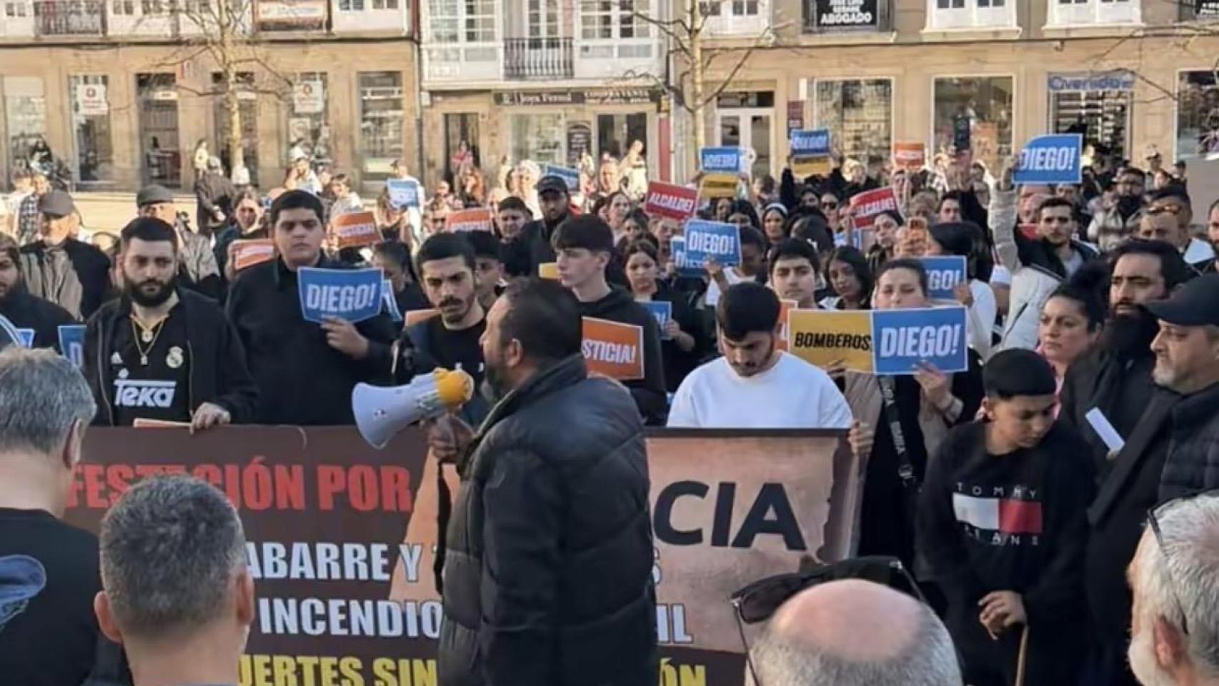 Instante de la concentración.
