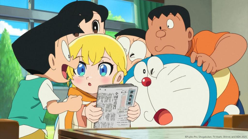 Una imagen de la película 'Doraemon: aventuras en el mundo del arte'