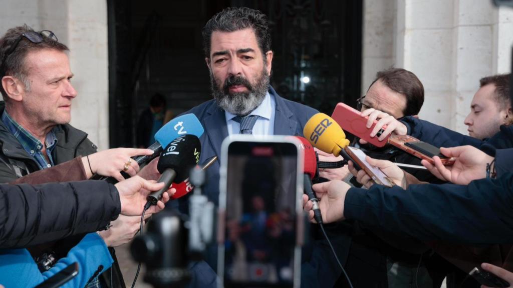 Alberto Gutiérrez Alberca explica este miércoles a los medios la sentencia que anula la ZBE