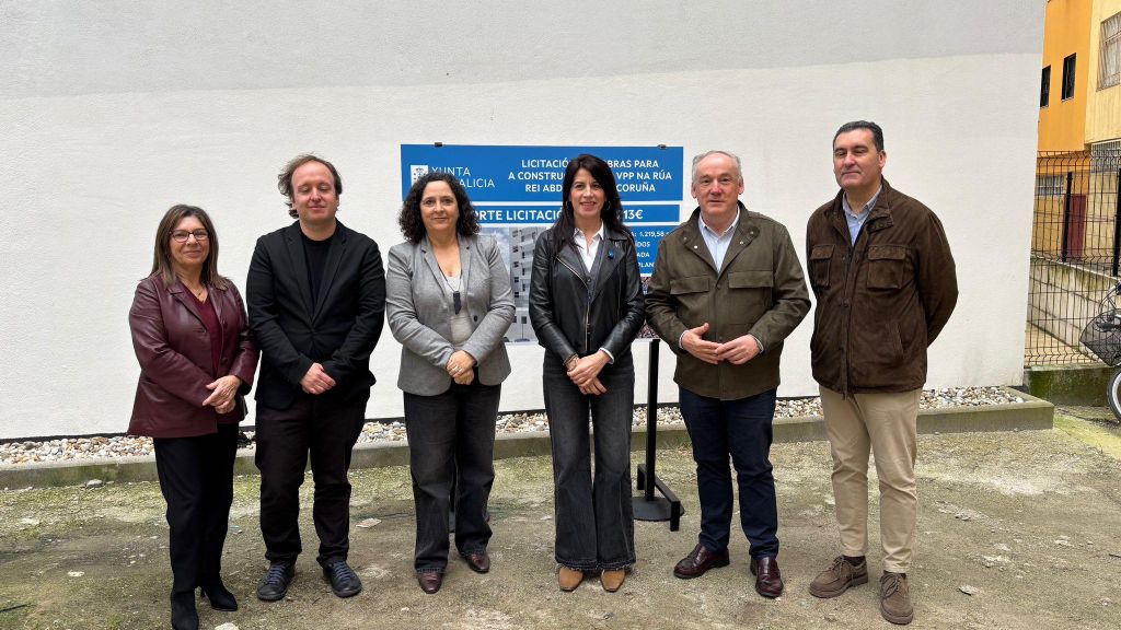 Acto sobre la licitación de las obras de vivienda pública en la calle Rey Abdullah