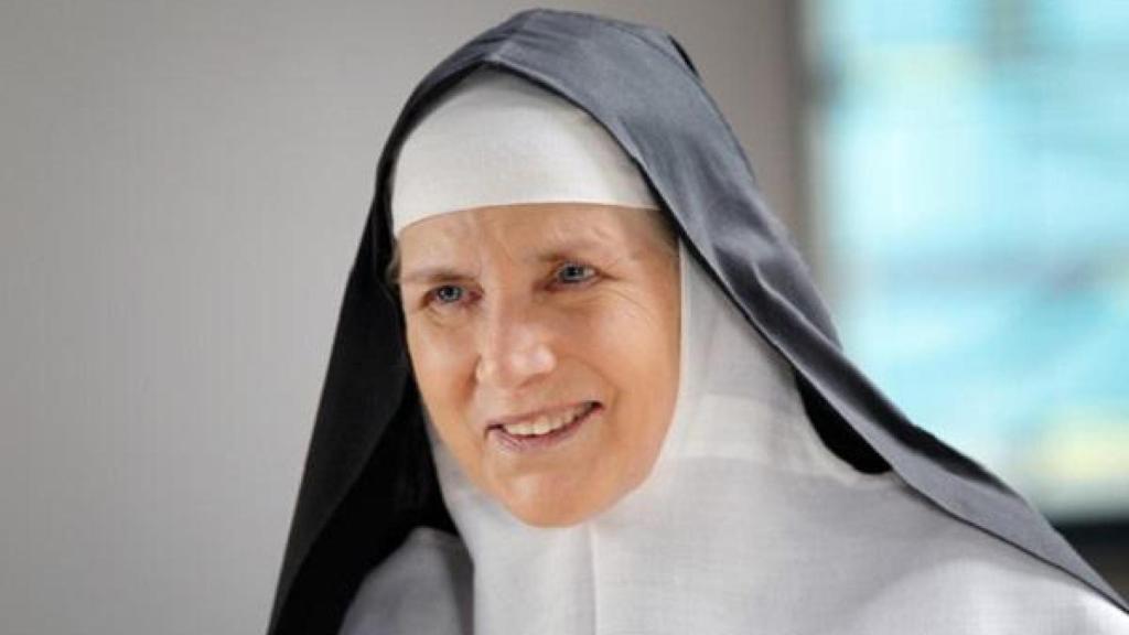 La madre abadesa Dolores Hart.