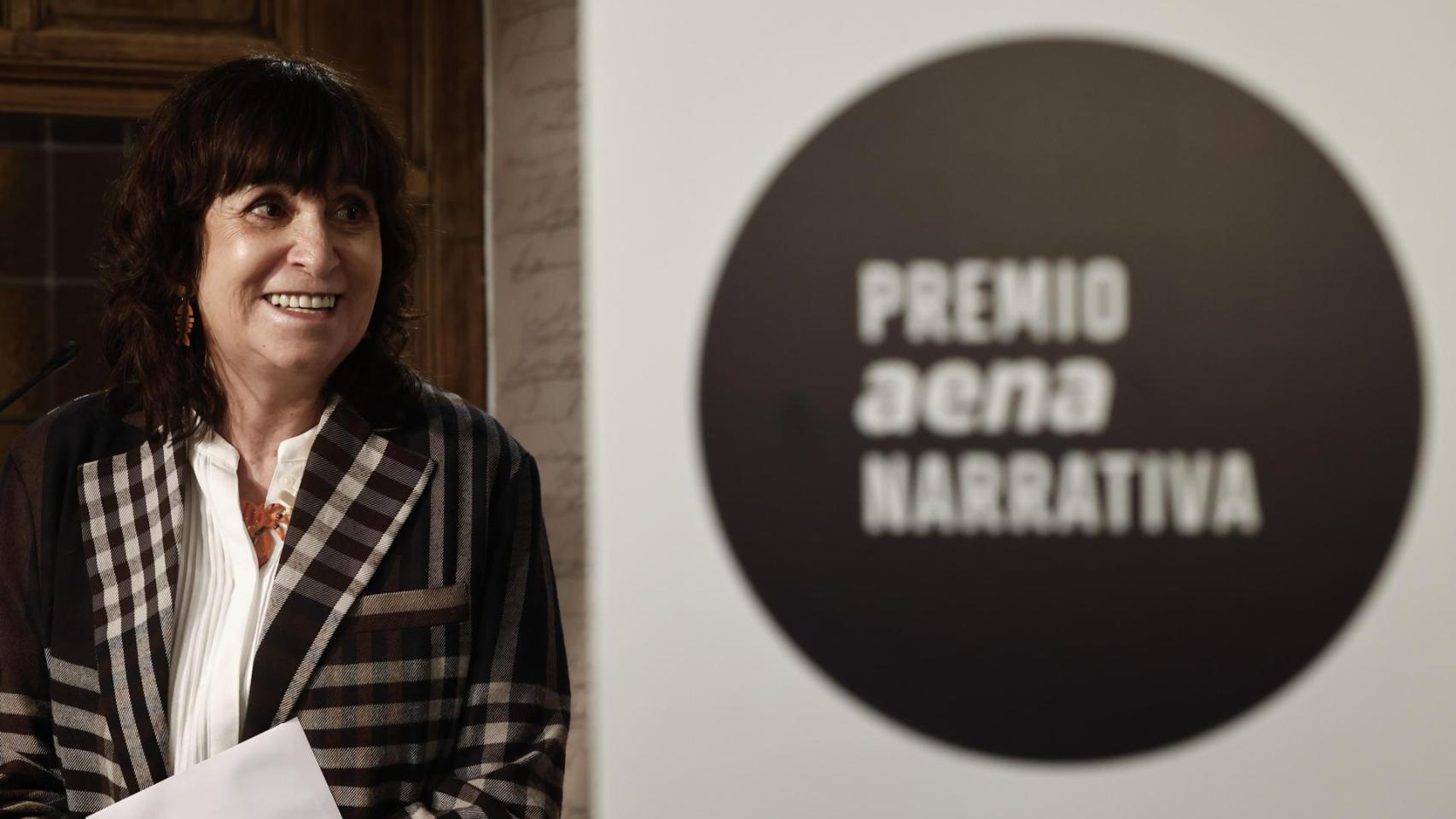 La escritora Rosa Montero, presidenta del jurado del Premio AENA de Narrativa Hispanoamericana. Foto: EFE/ Sergio Perez