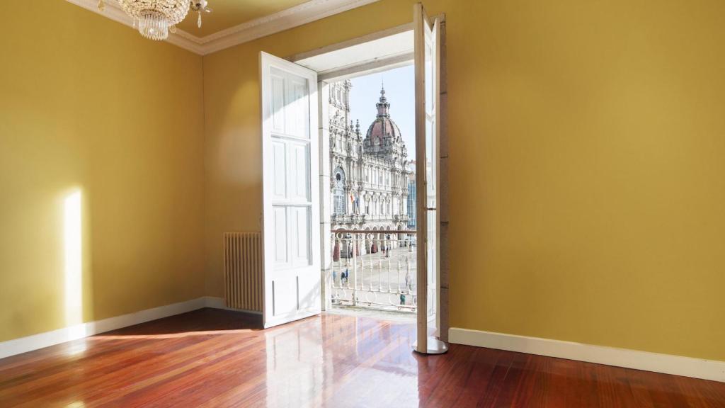 Vivienda con vistas a la plaza de María Pita