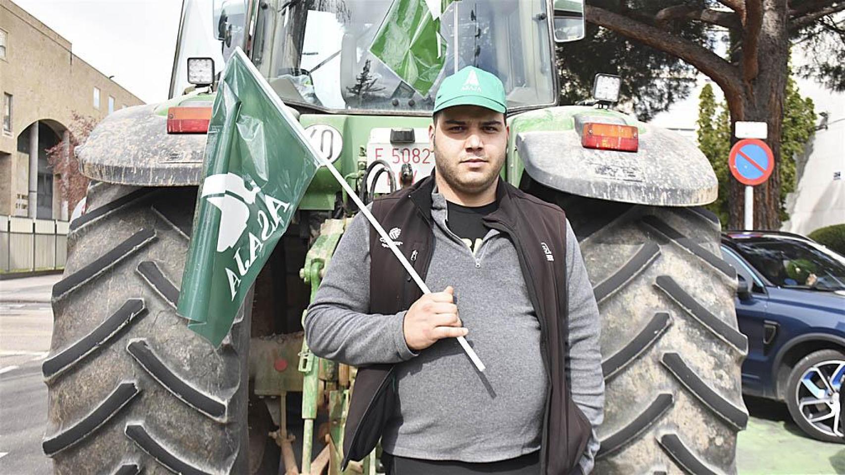 Diego San Martín Ramón, agricultor de Palencia.