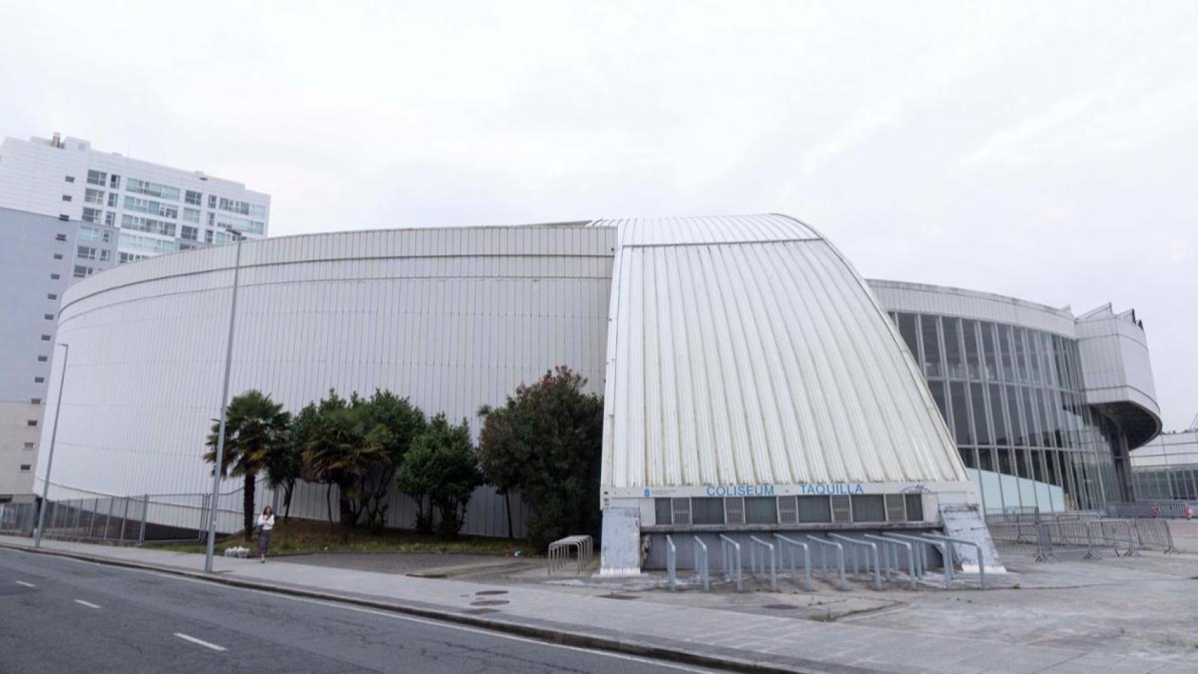 Imagen de archivo del acceso principal al Coliseum.