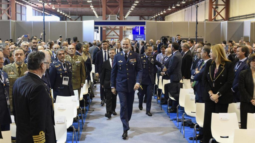Inauguración de la Jornada de Demostración Tecnológica de la Base Aérea Conectada. Foto: Europa Press.