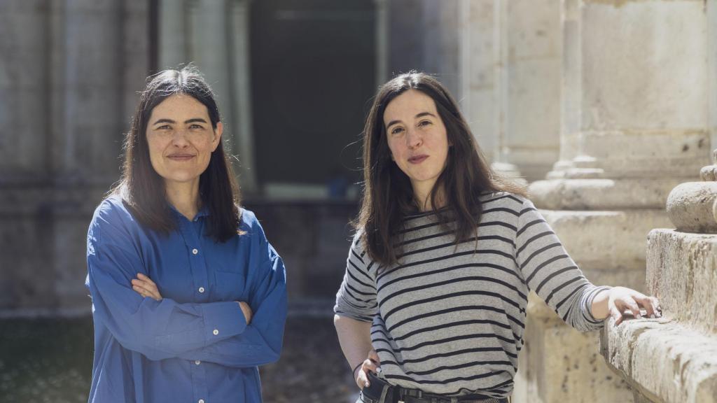 Esther Gatón y Núria Fuster en Patio Herreriano. Foto: Museo Patio Herreriano