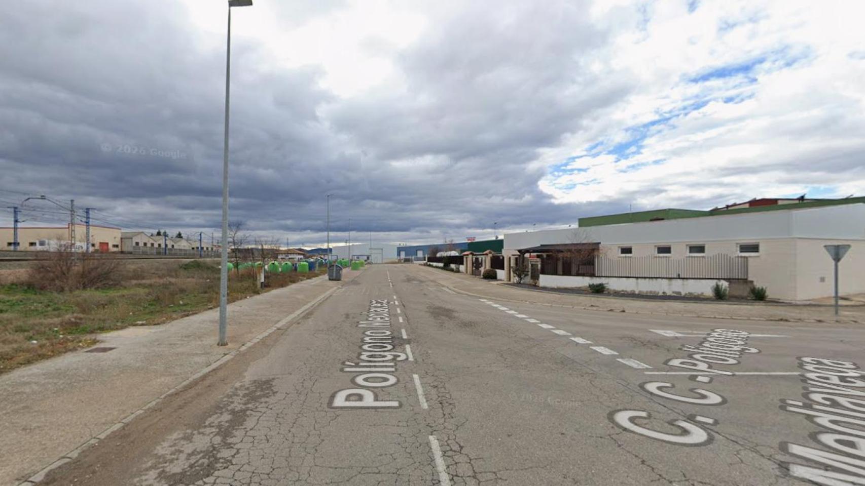 Polígono Industrial de Mediavega donde se produzco la reyerta en Calatayud